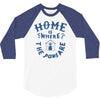 home is where the paws are 3/4 Sleeve Shirt