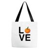 love pumpkin Tote Bags