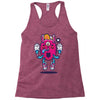 all seeing bunny Racerback Tank