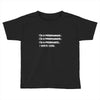 i'm a programmer computer code Toddler T-shirt