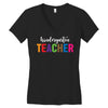 Kindergarten Teacher Women's V-Neck T-Shirt