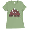 mount cleverest Ladies Fitted T-Shirt