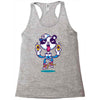 no graffiti here sir Racerback Tank