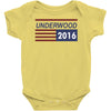 underwood 2016 flag house of cards Baby Onesie