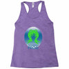 the green frog Racerback Tank