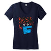 awsome design animation skin Women's V-Neck T-Shirt
