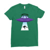 i want to leave Ladies Fitted T-Shirt