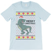 ugly dinosaur merry christmas T-Shirt