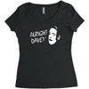 alright dave Women's Triblend Scoop T-shirt