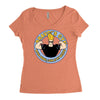 bravo's gym Women's Triblend Scoop T-shirt