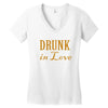 drunk in love (2) Women's V-Neck T-Shirt