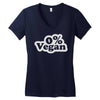vegan (2) Women's V-Neck T-Shirt