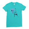the pirate Ladies Fitted T-Shirt