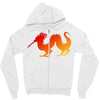 chinese new year 2 Zipper Hoodie