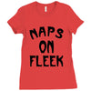 naps on fleek girls Ladies Fitted T-Shirt