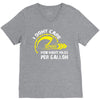 I Don't Care How Many Miles Per Gallon V-Neck Tee