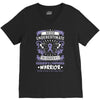 Never Underestimate The Strength Of A Hodgkins Cancer Warrior V-Neck Tee