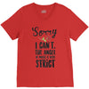 sorry i can't the angel of music is very strict V-Neck Tee