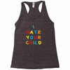 i hate your child Racerback Tank