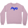 vote aye for scotland scottish yes independence Crewneck Sweatshirt