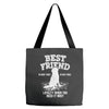 Best Friend Golden Tote Bags