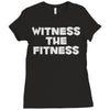 witness the fitness Ladies Fitted T-Shirt