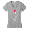 Japanese Love Women's V-Neck T-Shirt
