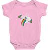 Rainbow Puke Baby Onesie