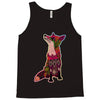floral fox Tank Top