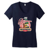 funny rude  beaver liquors, ideal gift or birthday present. Women's V-Neck T-Shirt