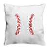 Baseball Mom Throw Pillow