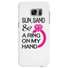 sun, sand &amp; a ring on my hand Samsung Galaxy S7 Edge