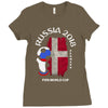 denmark national team youth 2018 fifa world cup Ladies Fitted T-Shirt