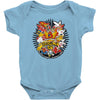 pokemon style dodge ball league Baby Onesie