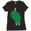 rude zombie Ladies Fitted T-Shirt