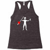 pirate old roger Racerback Tank