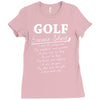 golf excuse Ladies Fitted T-Shirt