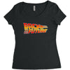 back future Women's Triblend Scoop T-shirt