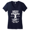 Best Friend Chihuahua Women's V-Neck T-Shirt