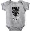 black panther minimalist Baby Bodysuit