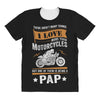 There Aren't Many Things I Love More Than Motorcycles All Over Women's T-shirt