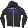 vote aye for scotland scottish yes independence Zipper Hoodie