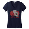 ugly pennywise Women's V-Neck T-Shirt
