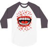 crazy laughter 3/4 Sleeve Shirt