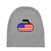 usa curling Baby Beanies