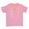 Leo Facts Zodiac Youth Tee
