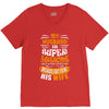 My Husband Is Super Awesome V-Neck Tee