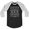 white christmas 3/4 Sleeve Shirt