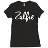 zalfie hoodie alfie gift Ladies Fitted T-Shirt