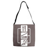 v2 eat sleep run Adjustable Strap Totes
